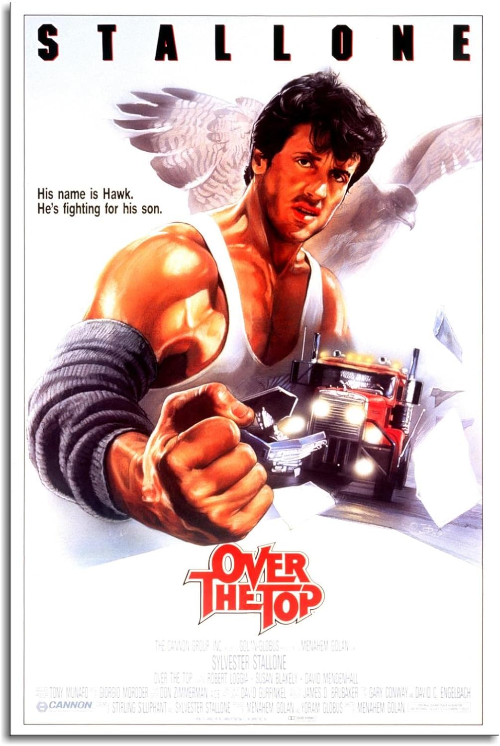 Home Decor Foto - Over The Top Movie Poster Classic
