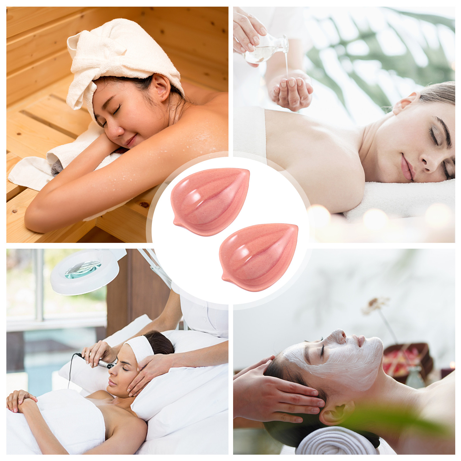 2Pcs Ceramic Essential Oil Pla - Home Decor Essentials 评论和价格