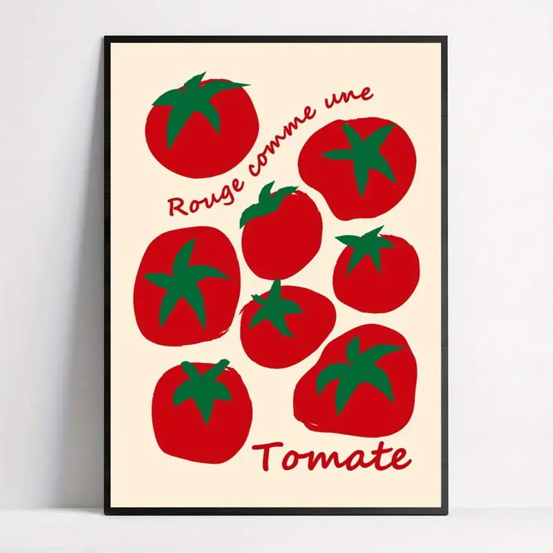 Modern Colorful Red Tomatoes W - Home Decor Kolkata 评论和价格