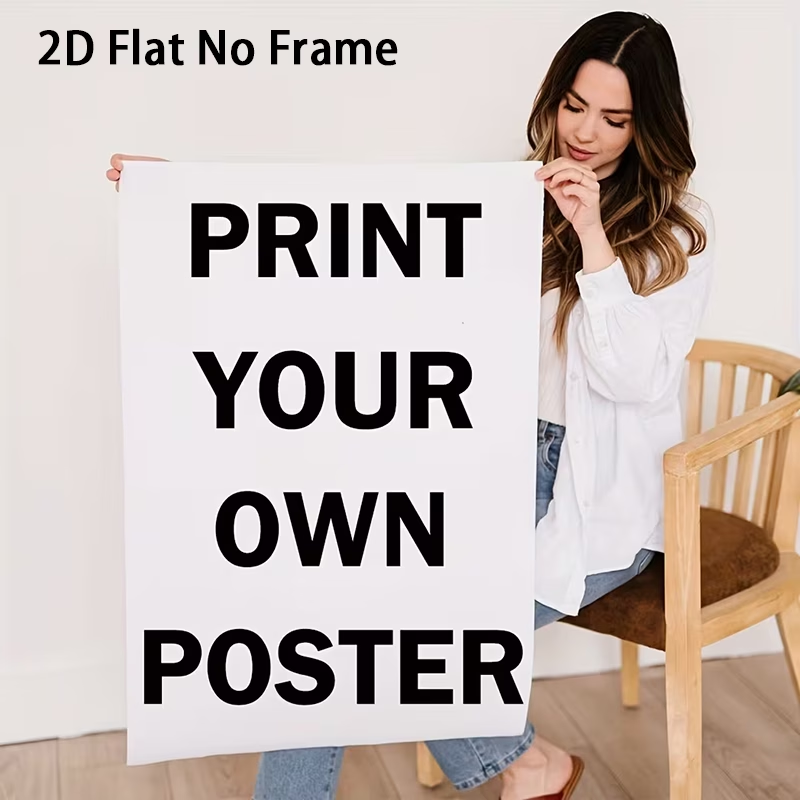 Custom Photo Canvas Poster — M - Home Decor For Birthday 评论和价格
