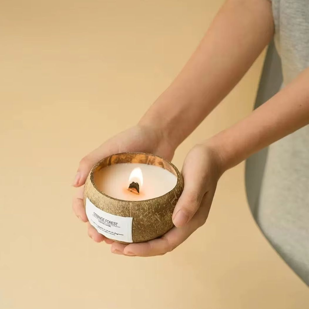 Natural Coconut Shell Scented  - Home Decor Essentials 评论和价格