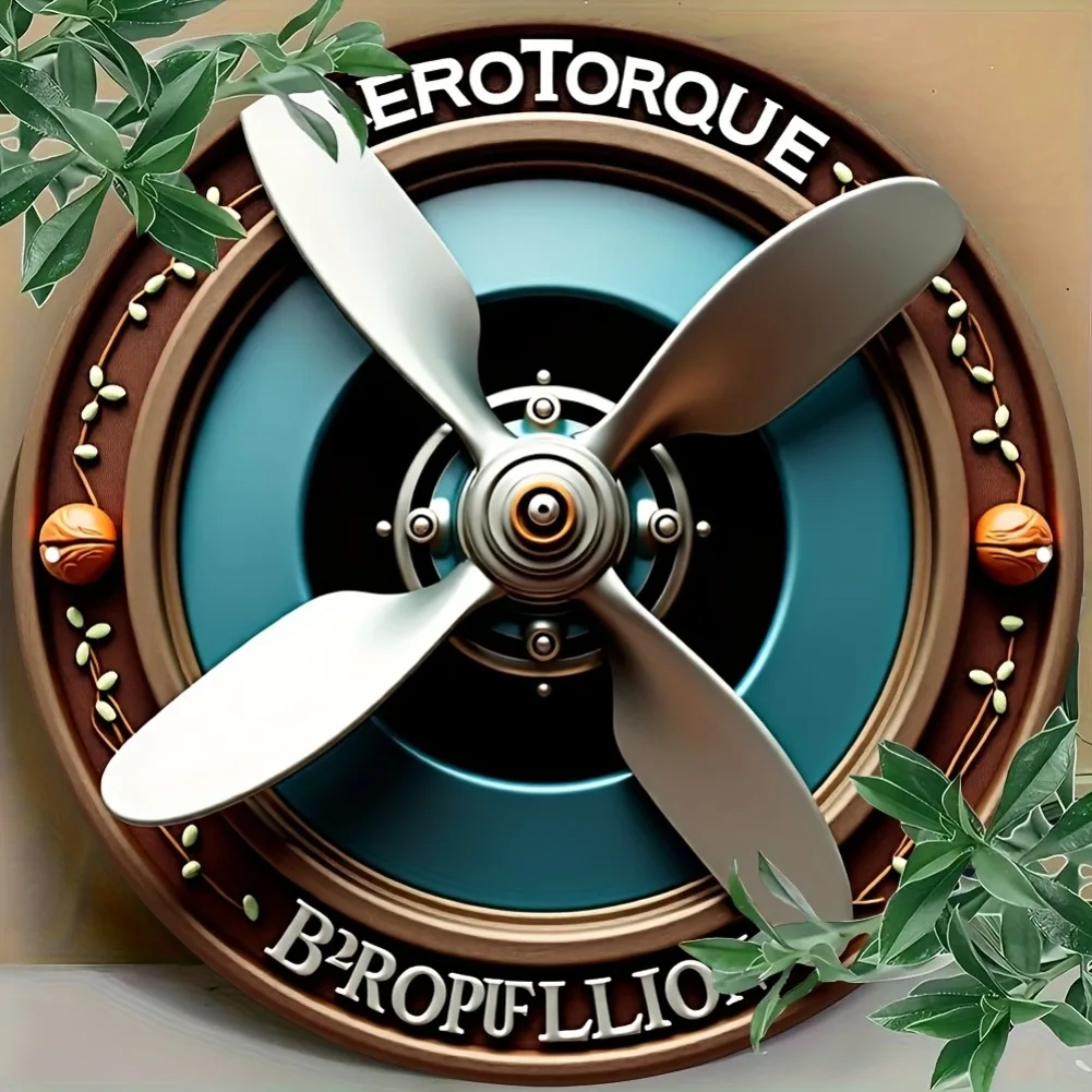 Vintage Airplane Propeller 2D  - Home Decor Trends 评论和价格
