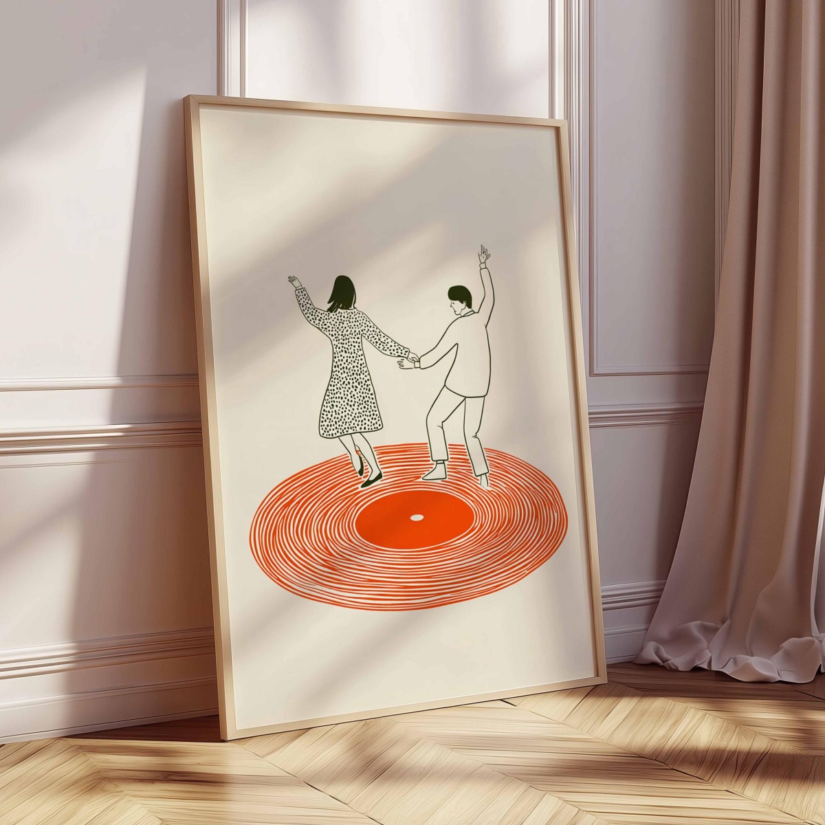 Retro Record Player Dancing Co - Home Decor Aesthetic Pinterest 评论和价格