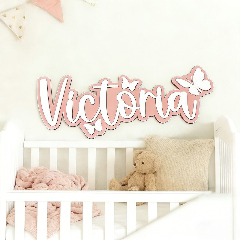 1Pc Custom Cartoon Butterfly N - Home Decor For Birthday 评论和价格