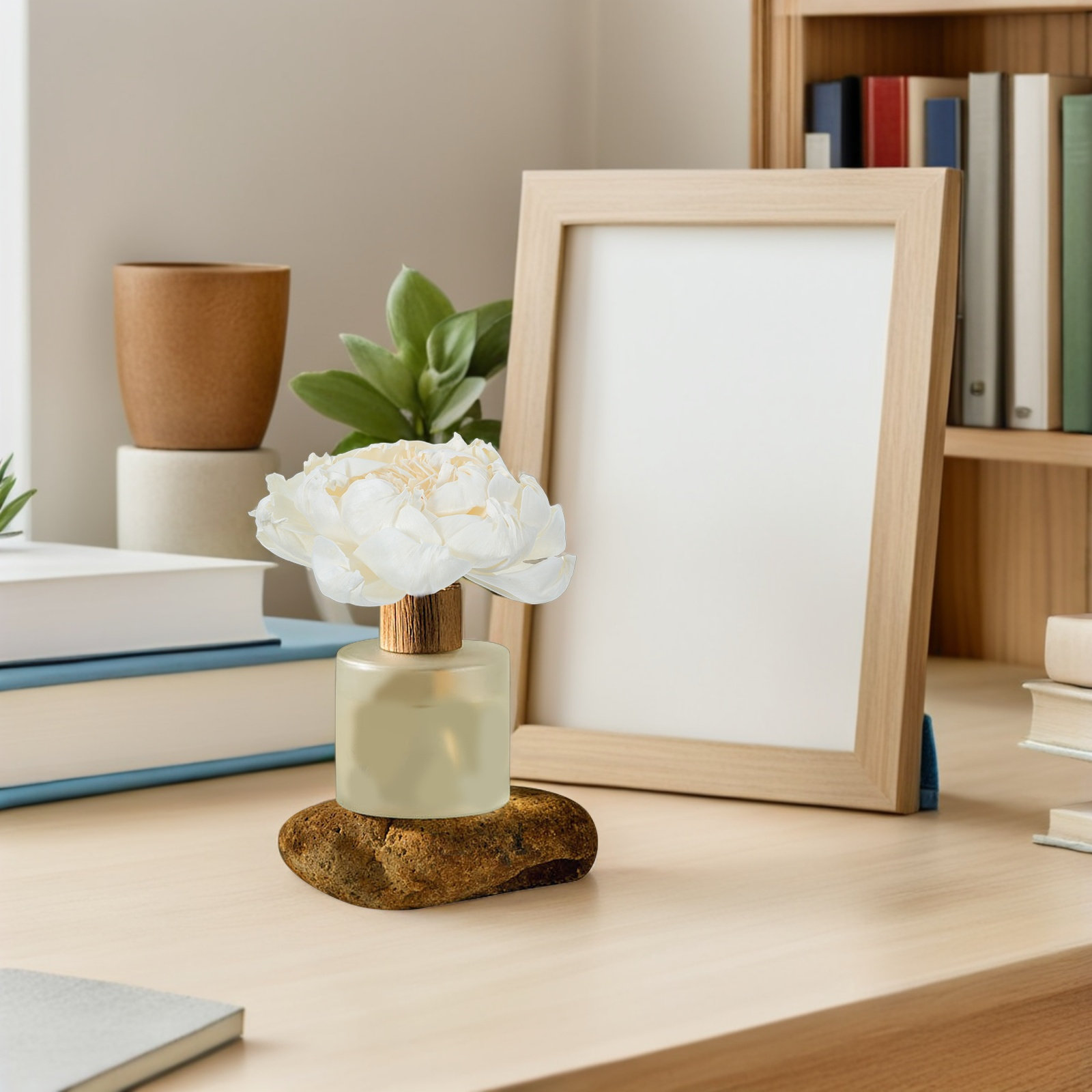 Peony Head Fragrance Diffuser  - Home Decor Essentials 评论和价格