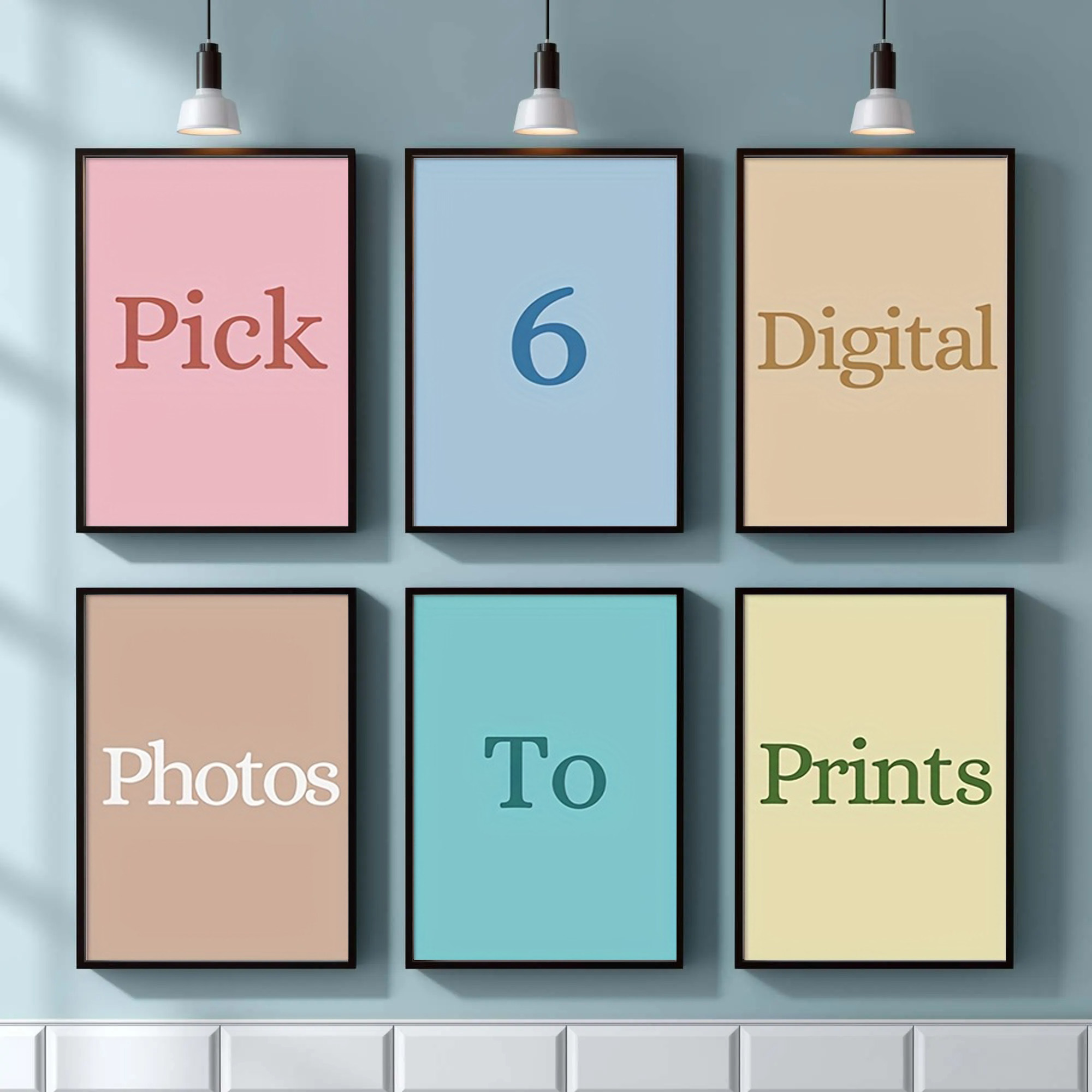 4/5/6pcs Custom Canvas Printin - Home Decor Aesthetic Pinterest 评论和价格