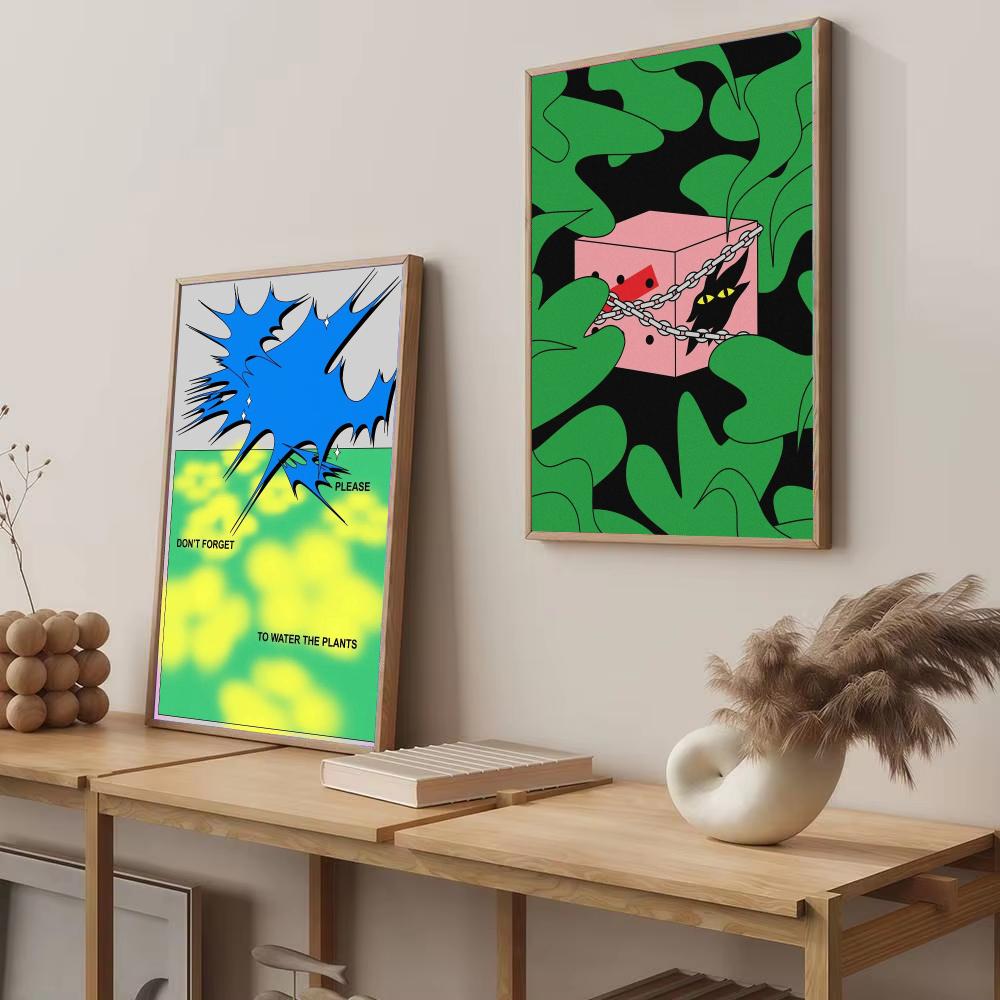Japandi style GOOD OMEN Poster - Home Decor Japandi Style 评论和价格