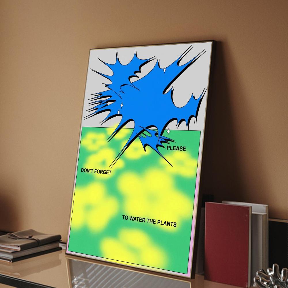 Japandi style GOOD OMEN Poster - Home Decor Japandi Style 评论和价格