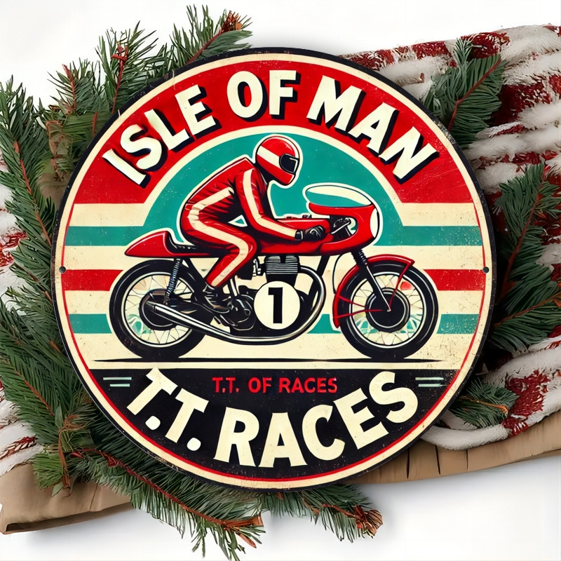 Vintage Isle of for Man TT Rac - Home Decor Kolkata 评论和价格