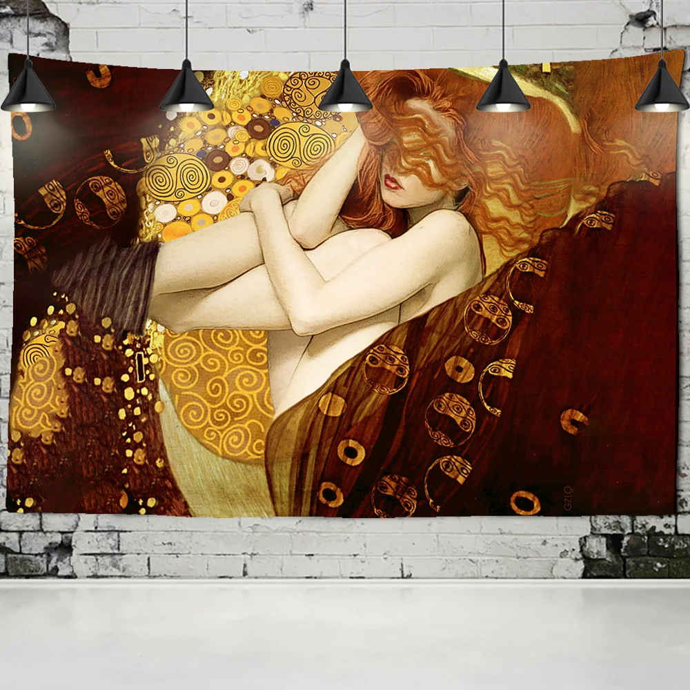 Gustav Klimt Oil Painting Tape - Home Decor Yoga 评论和价格