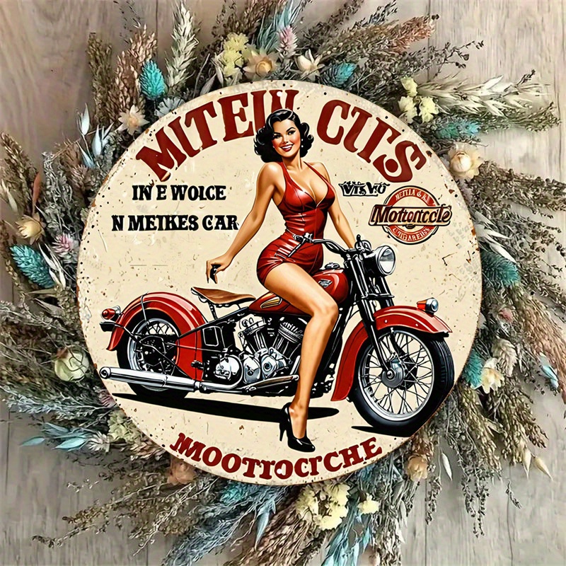 Vintage Motorcycle Aluminum Wa - Home Decor Trends 评论和价格