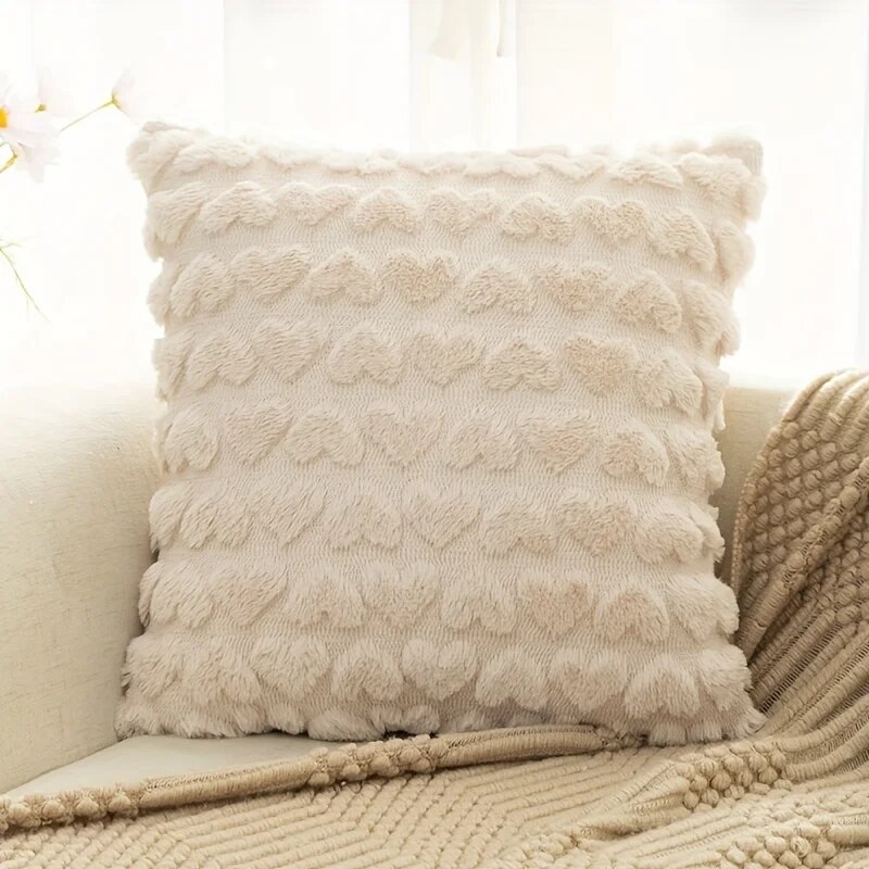 Modern Solid Color Love Plush  - Home Decor Aesthetic Pinterest 评论和价格