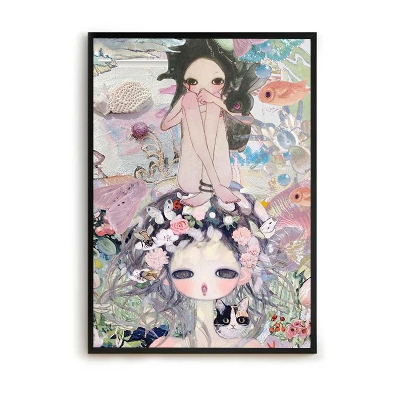 Aya Takano Decorative Prints W - Home Decor Aesthetic Pinterest 评论和价格