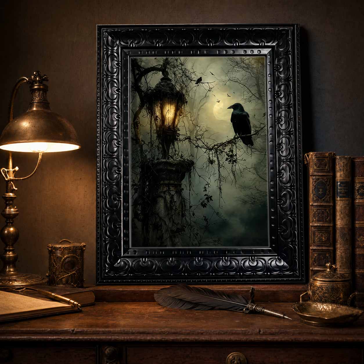 Halloween Wall Art, Framed Can - Home Decor Essentials 评论和价格