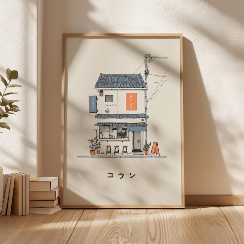 1pc Japanese Ramen Shop Canvas - Home Decor Aesthetic Pinterest 评论和价格