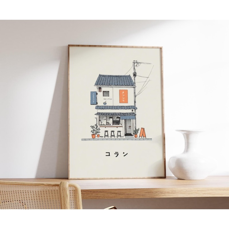 1pc Japanese Ramen Shop Canvas - Home Decor Aesthetic Pinterest 评论和价格