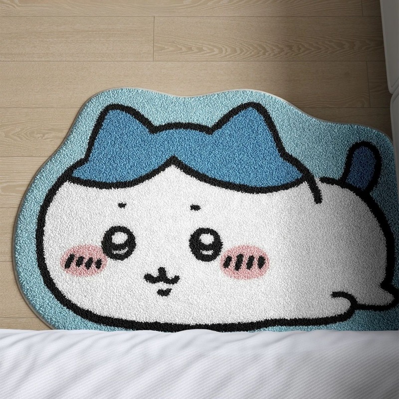 -Chiikawa！！！ Cartoon Rug Anime - Decorative Throw Pillow 评论和价格