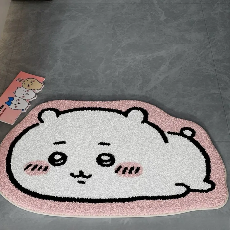 -Chiikawa！！！ Cartoon Rug Anime - Decorative Throw Pillow 评论和价格
