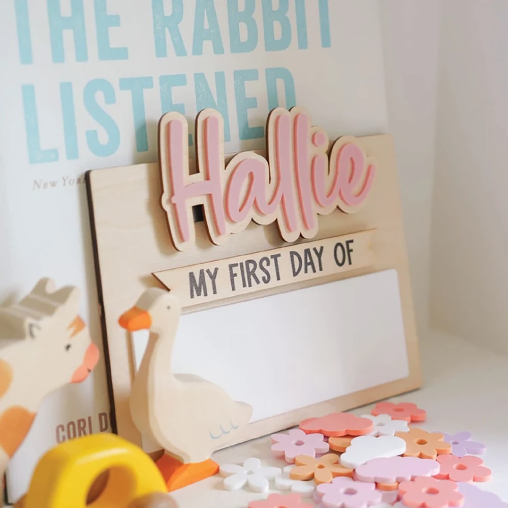 1Pc Custom First and Last Day  - Home Decor For Birthday 评论和价格