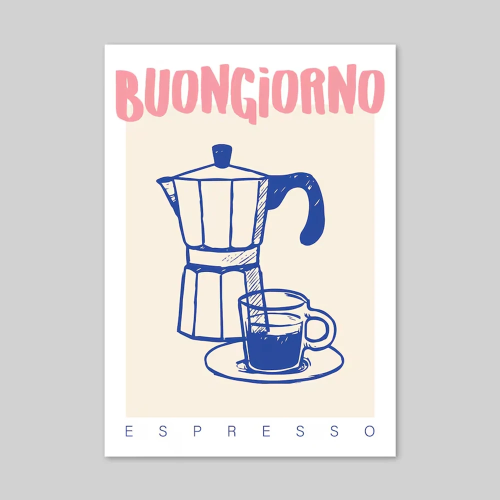 Modern Coffee Espresso Wall Ar - Home Decor Kolkata 评论和价格