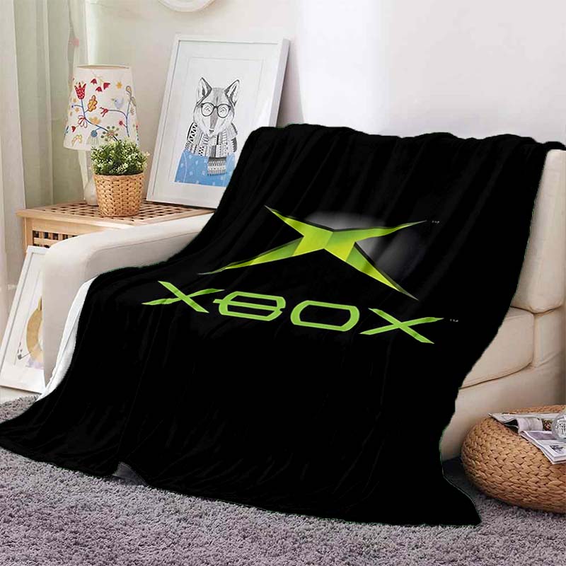 Xbox Game Logo Print Flannel B - Home Decor Xbox Games 评论和价格