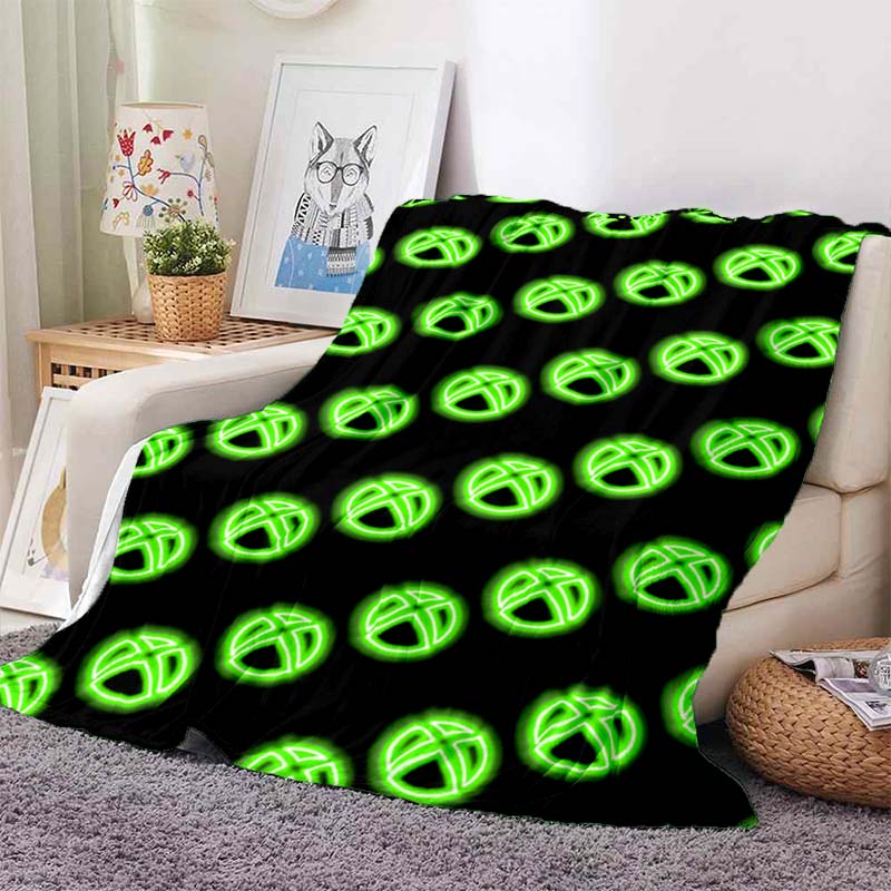 Xbox Game Logo Print Flannel B - Home Decor Xbox Games 评论和价格