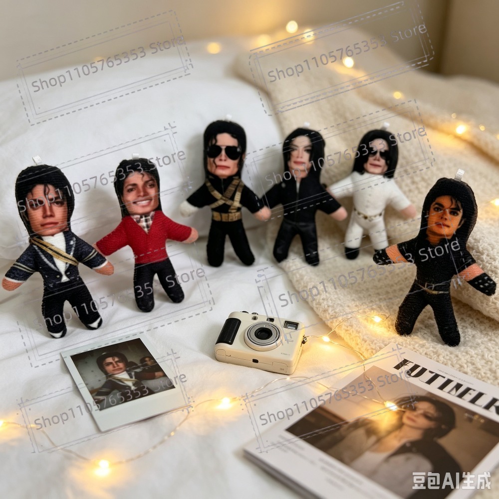 New 6 Style 10cm Michael Jacks - Home Decor For Birthday 评论和价格