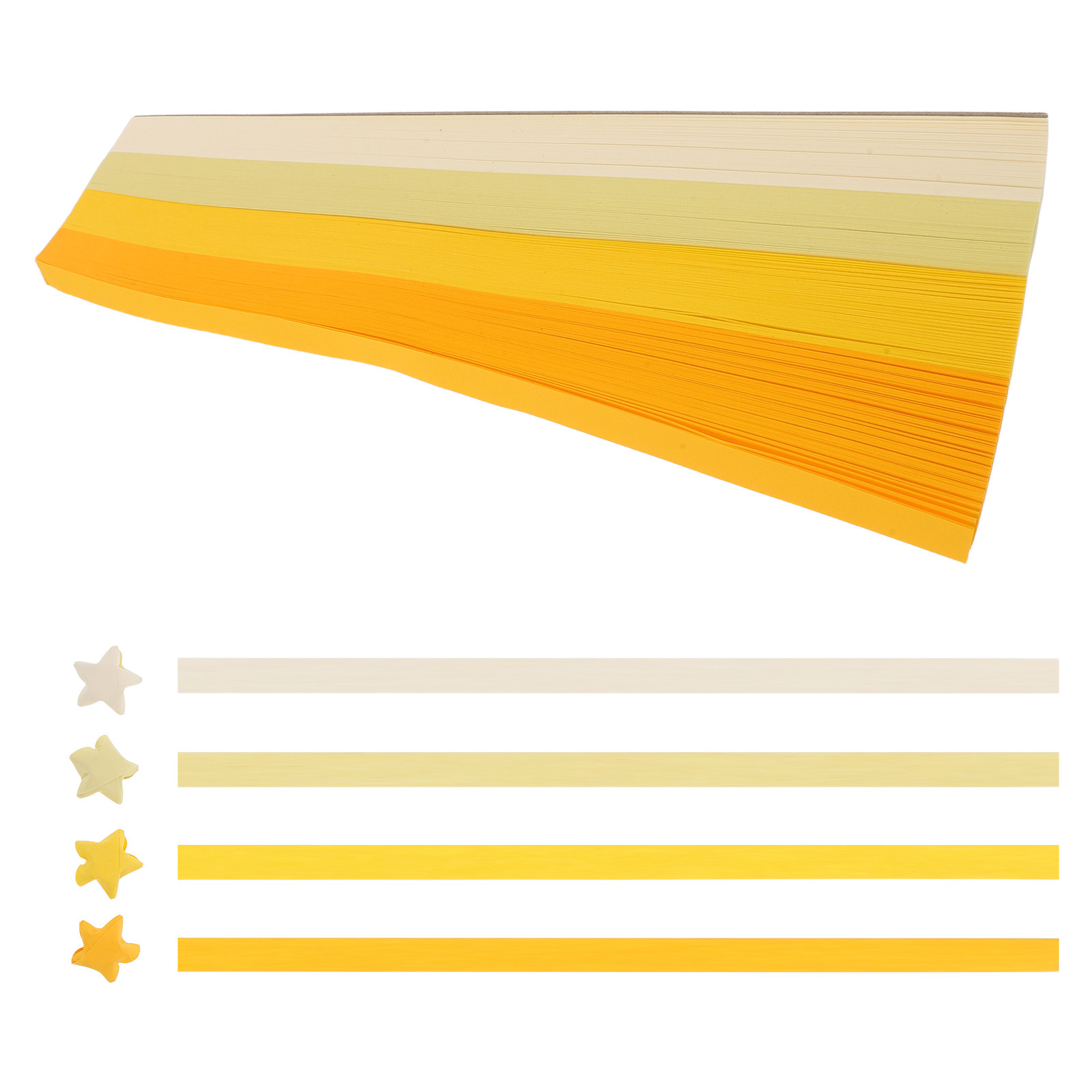 5400Pcs Yellow Gradient Double - Home Decor Yellow 评论和价格