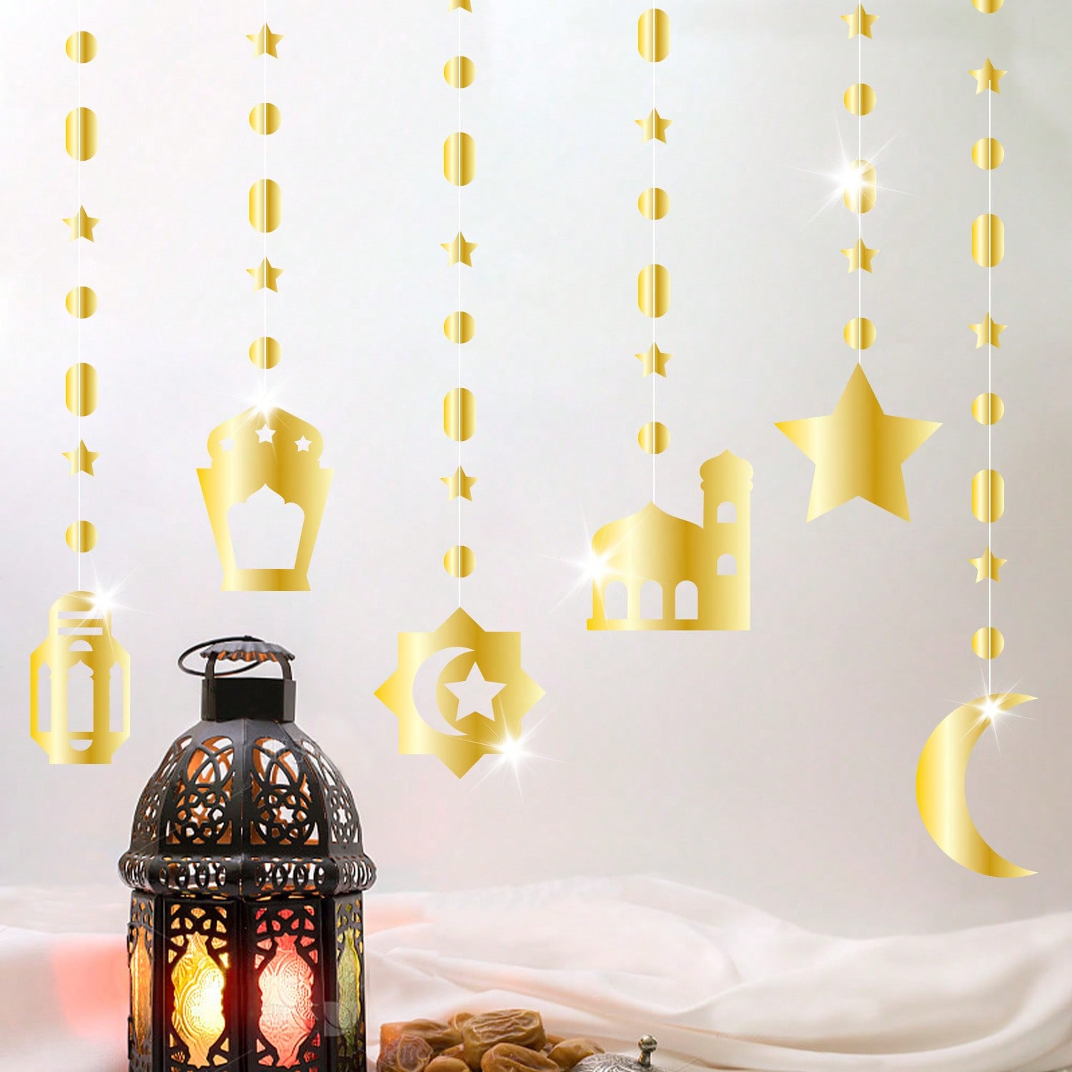Ramadan Decorations,Ramadan Ho - Home Decor For Birthday 评论和价格