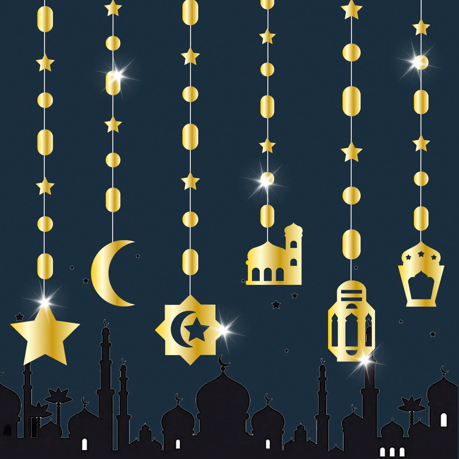 Ramadan Decorations,Ramadan Ho - Home Decor For Birthday 评论和价格