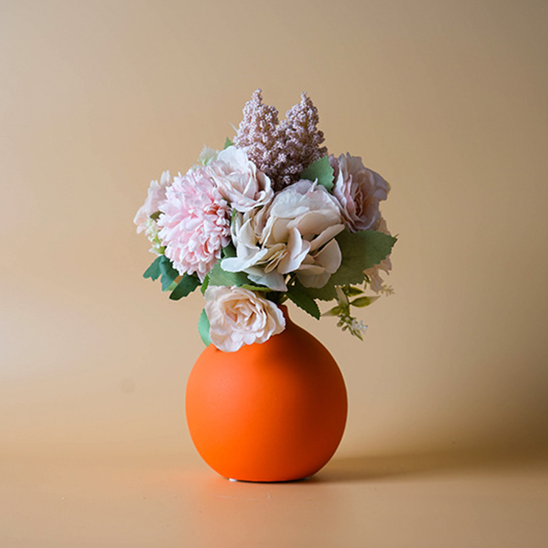 Nordic Ceramic Vase  Solid Col - Home Decor Aesthetic Pinterest 评论和价格