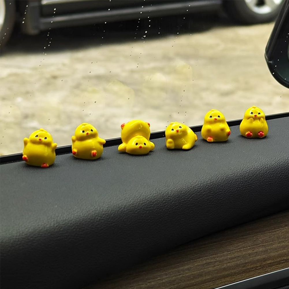 5/6pc-1set Little Yellow Duck  - Home Decor Yellow 评论和价格