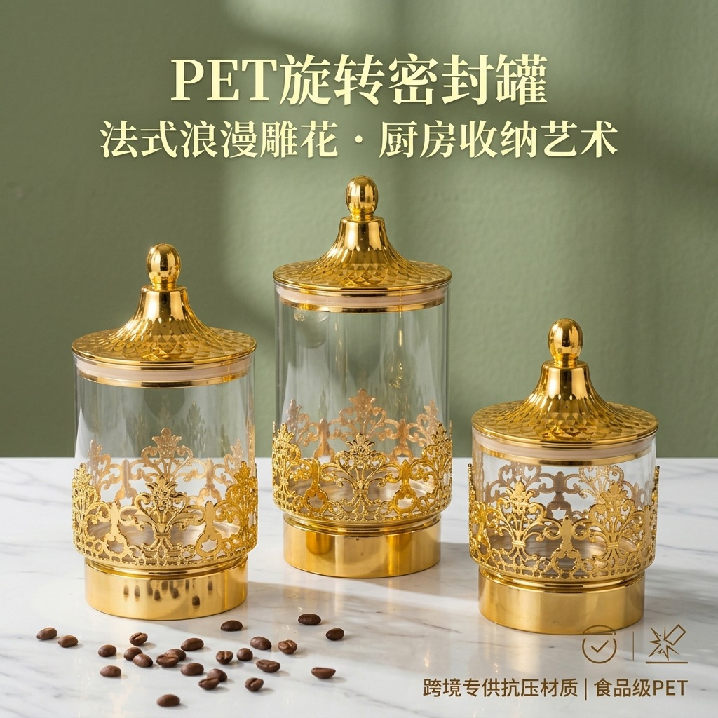 European Transparent Gold-plat - Home Decor Kolkata 评论和价格