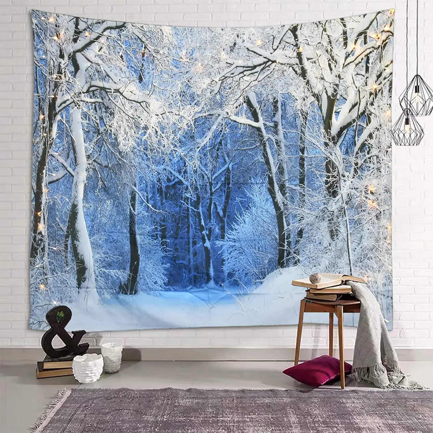 Christmas Tapestry Wall Hangin - Home Decor Yoga 评论和价格