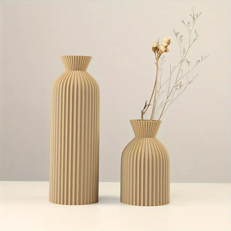 Elegant Black Plastic Vase - B - Home Decor Aesthetic Pinterest 评论和价格