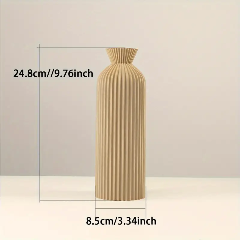 Elegant Black Plastic Vase - B - Home Decor Aesthetic Pinterest 评论和价格