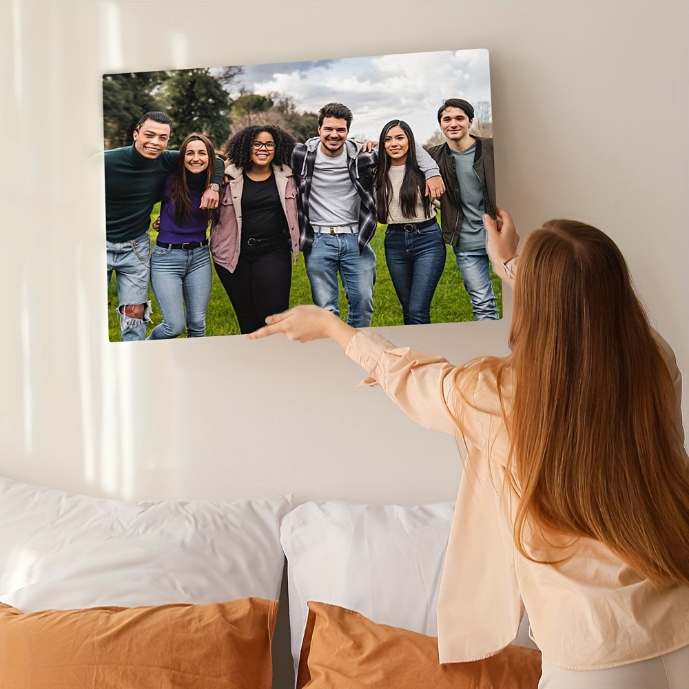 Custom 2D Photo Canvas Wall Ar - Home Decor For Birthday 评论和价格