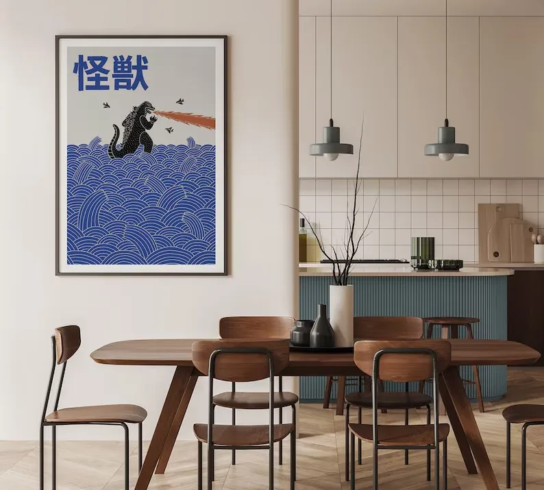 Japanese Contemporary Tokyo Ar - Home Decor Aesthetic Pinterest 评论和价格