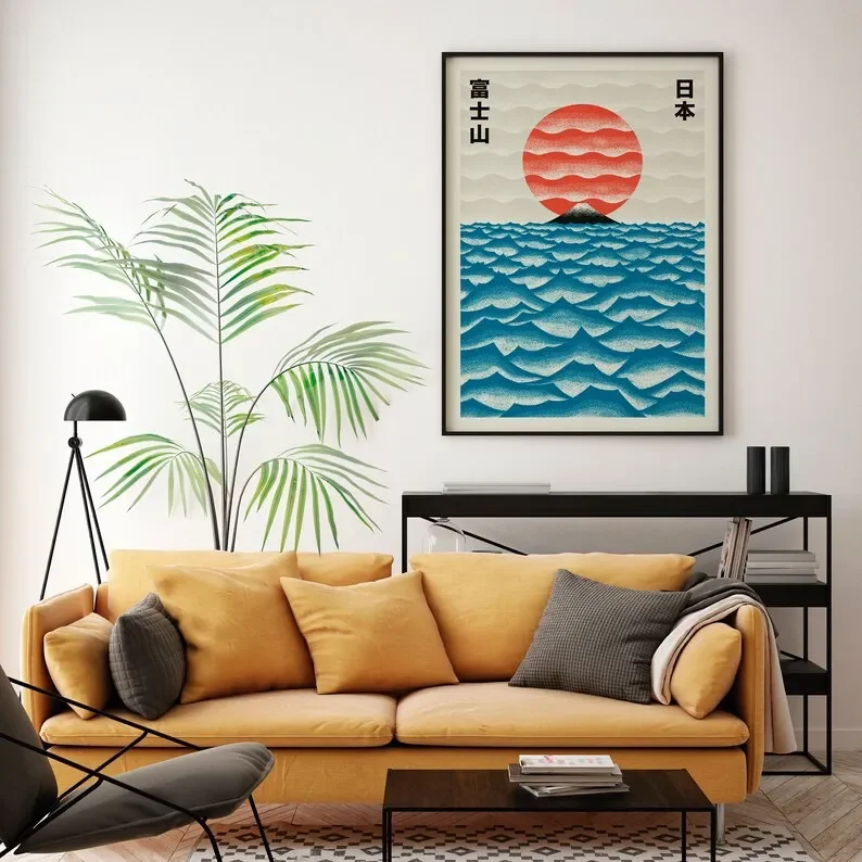 Japanese Contemporary Tokyo Ar - Home Decor Aesthetic Pinterest 评论和价格