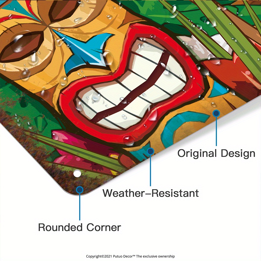 Custom  Decor Tiki Bar Sign, P - Home Decor Kolkata 评论和价格