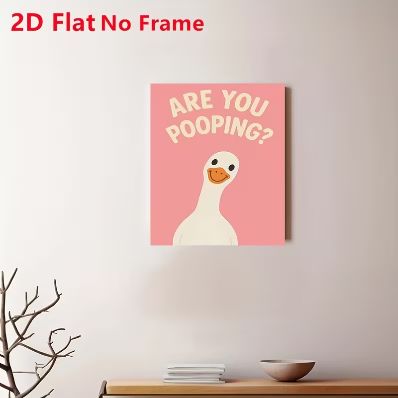 Modern Pink Are You Pooping Qu - Home Decor Foto 评论和价格