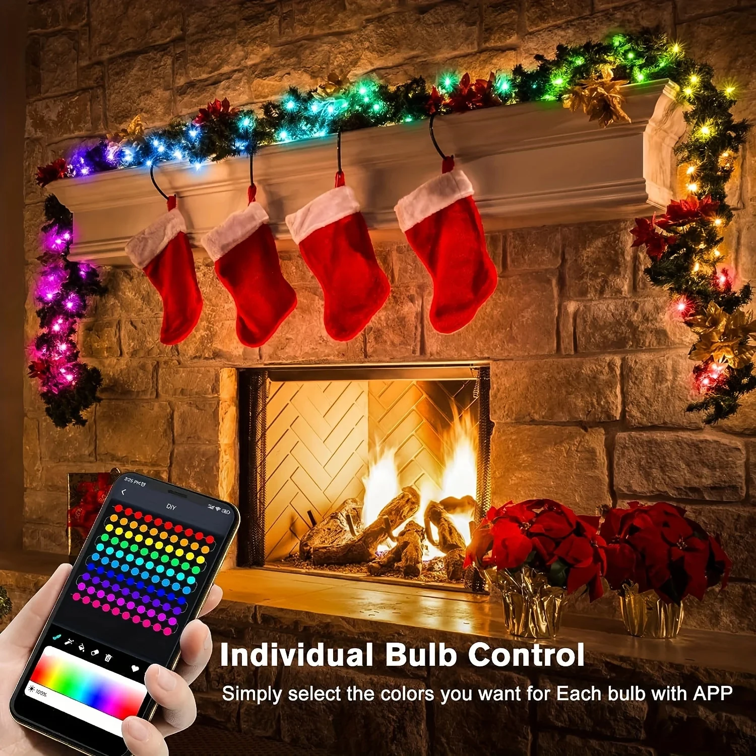 Waterproof WS2812B LED String  - Home Decor App 评论和价格