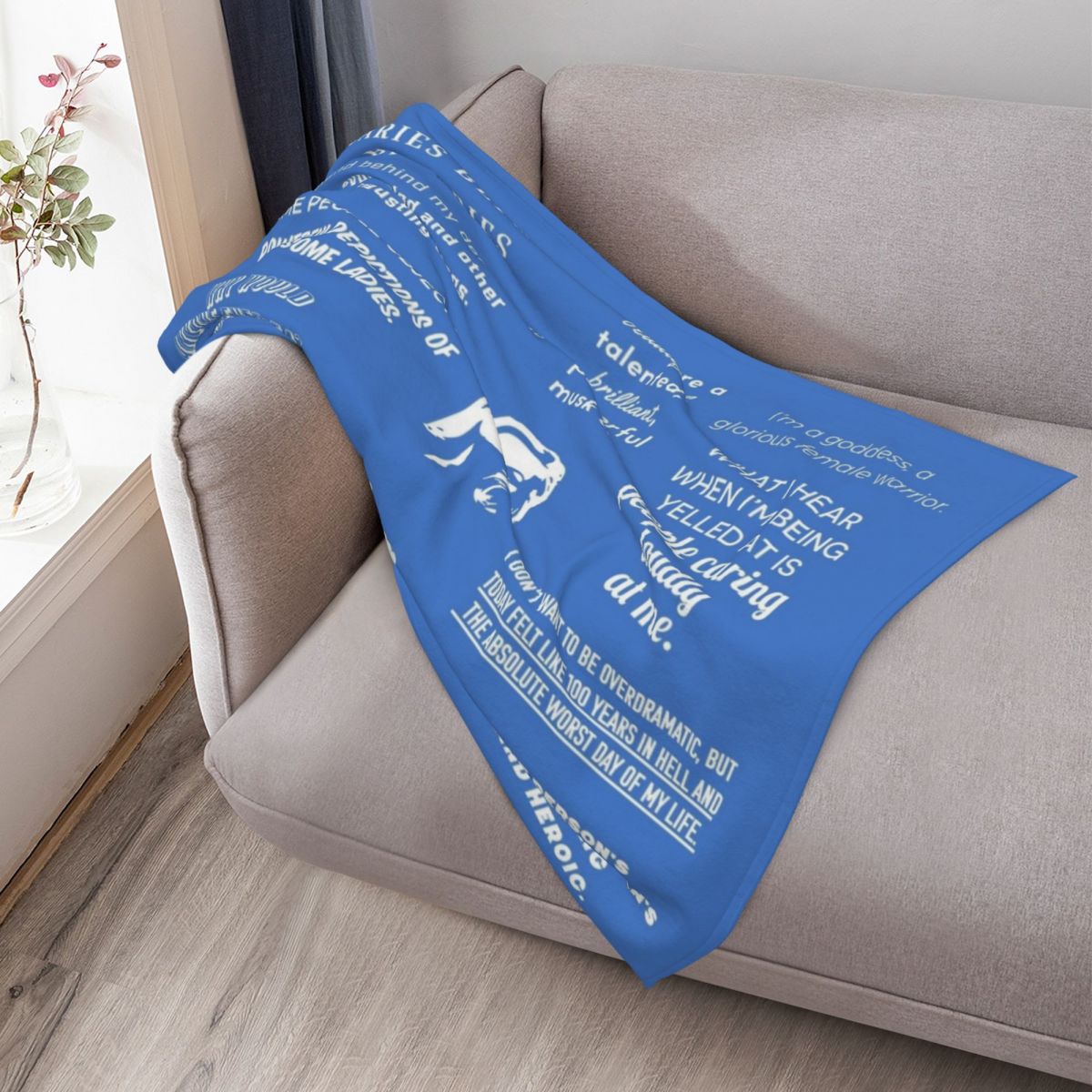 Leslie Knope - Quotes Throw Bl - Home Decor Quotes Ideas 评论和价格