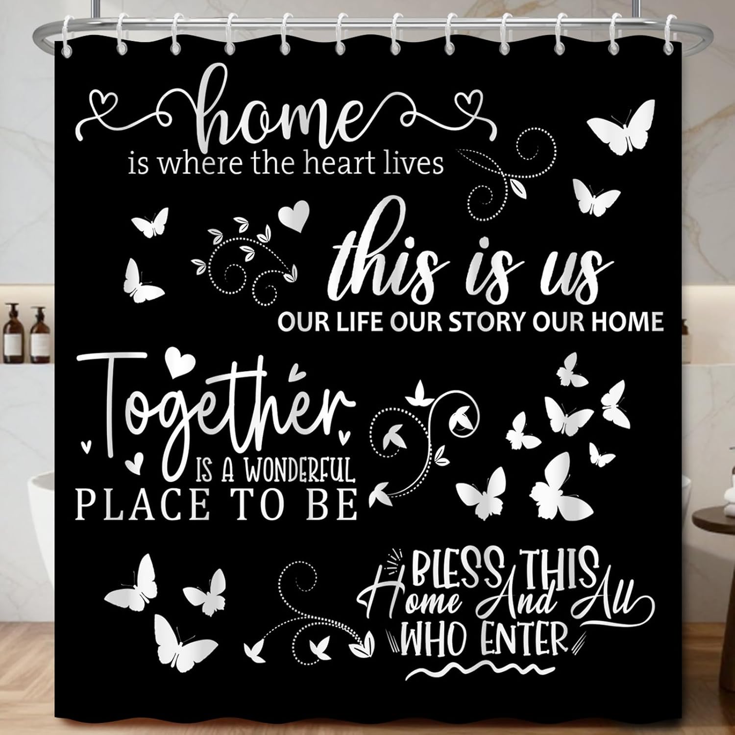 Bohemian Farmhouse Script Quot - Home Decor Quotes Ideas 评论和价格