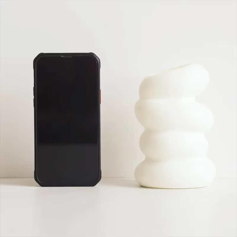 1PC Plastic Spiral White Vase  - Home Decor Aesthetic Pinterest 评论和价格