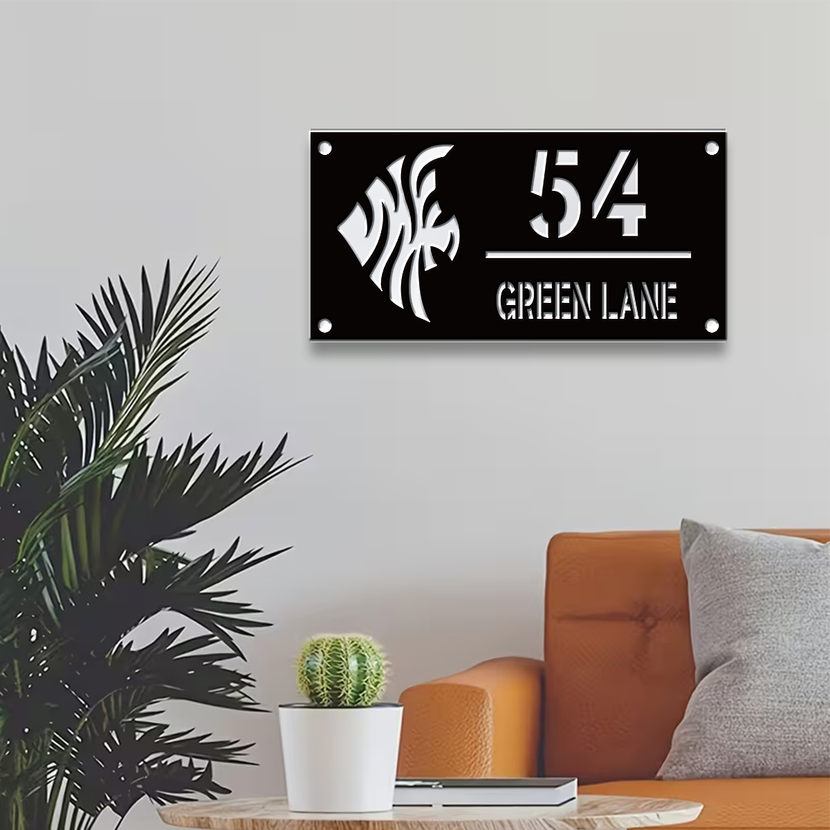1Pc Custom tropical fish Numbe - Home Decor Garden 评论和价格