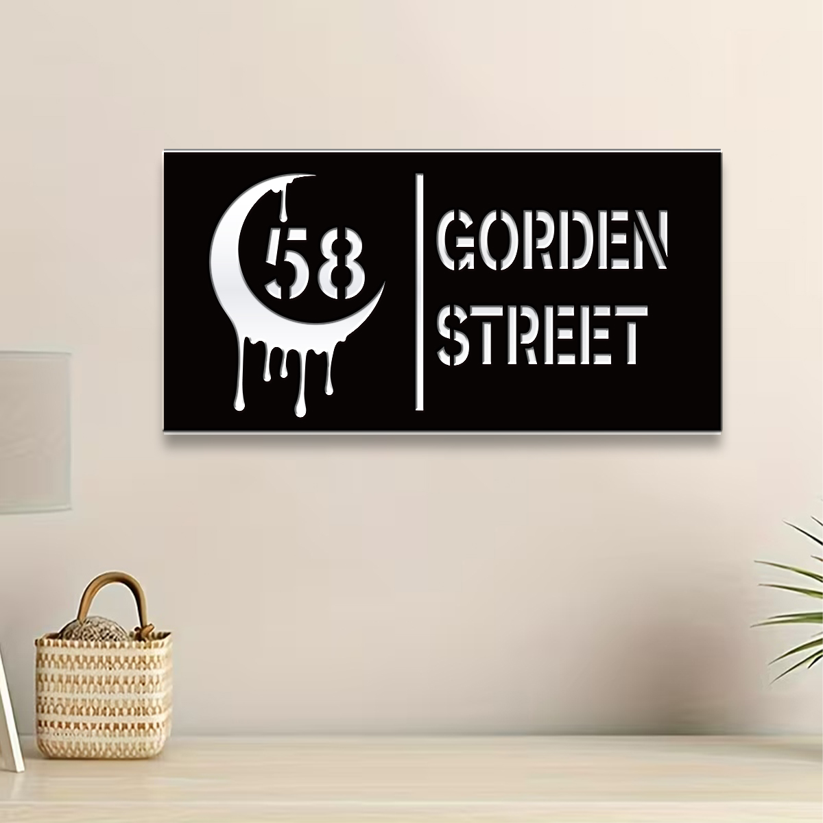 1Pc Custom tropical fish Numbe - Home Decor Garden 评论和价格