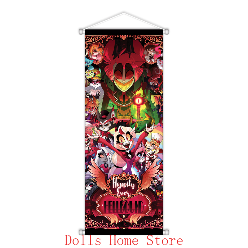 Anime Scroll Canvas Wall Hangi - Home Decor Wall Pictures 评论和价格