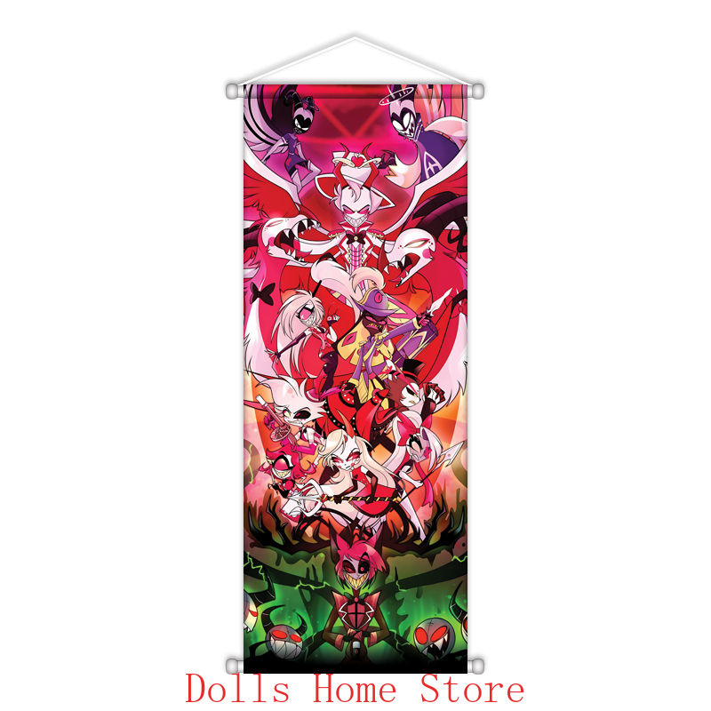 Anime Scroll Canvas Wall Hangi - Home Decor Wall Pictures 评论和价格