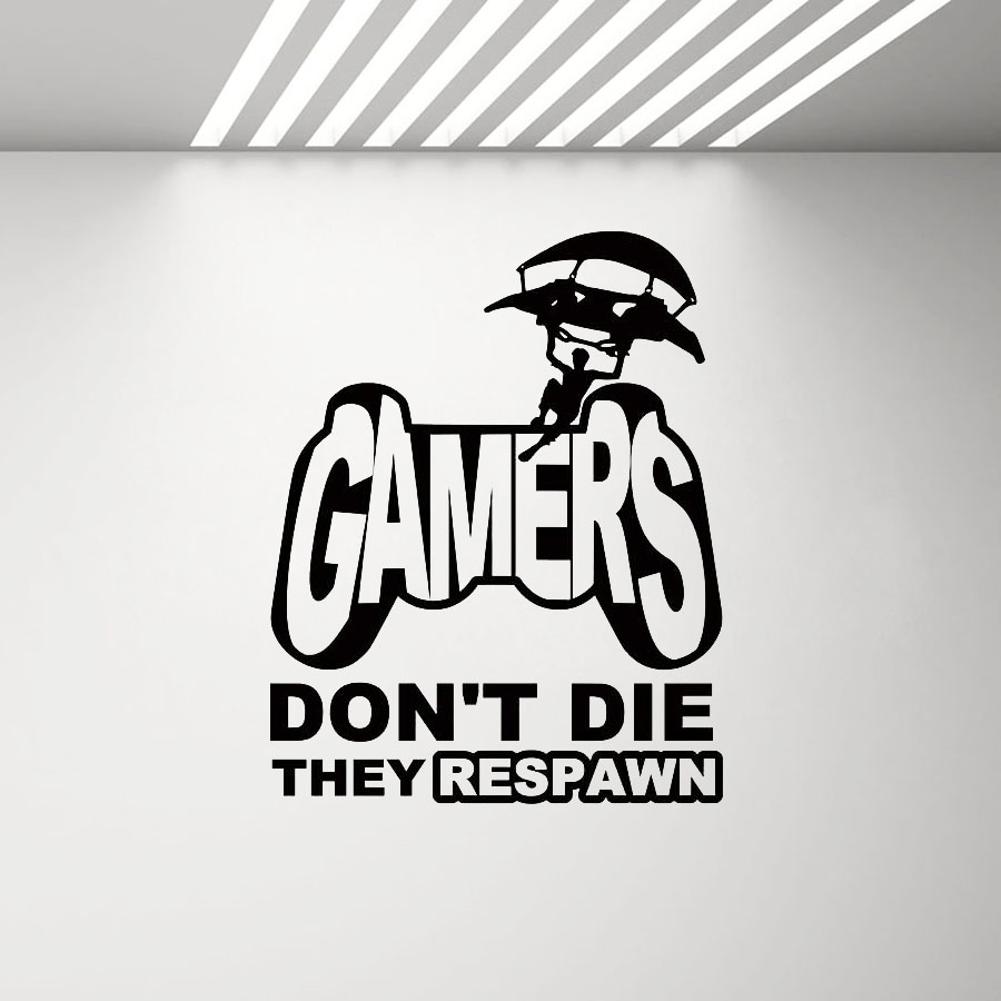 X-Box Gamer Wall Decal Dont Di - Home Decor Xbox Games 评论和价格